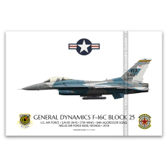 GENERAL DYNAMICS F-16C BLOCK 25 - USAF 85-0418