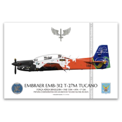 EMBRAER T-27 TUCANO, FAB 1394, AFA, 40 ANOS DO T-27