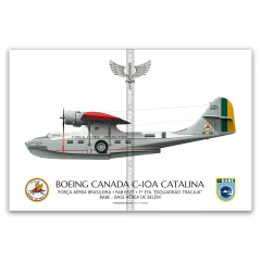 C-10A Catalina Seaplane Poster FAB 6527 | The Angel of the Amazon of the FAB - buy online