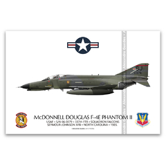 MCDONNELL DOUGLAS F-4E PHANTOM II, USAF, S/N 66-0379, 337th FTR.