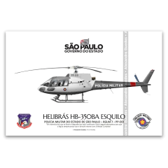 Helibrás HB-350 BA ESQUILO, PMSP, Águia 1, PP-EID