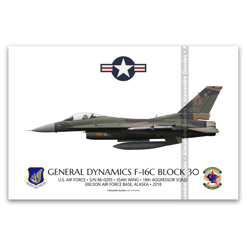 GENERAL DYNAMICS F-16C BLOCK 30 - USAF 86-0295