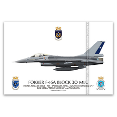 FOKKER F-16A BLOCK 20 MLU - FACH 747