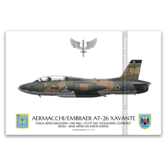 AERMACCHI/EMBRAER, AT-26 XAVANTE, FAB 4462, CENTAURO