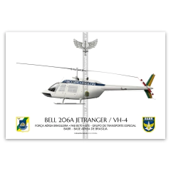 Bell 206A JetRanger / VH-4, FAB 8570, GTE - Grupo de Transporte Especial