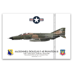 MCDONNELL DOUGLAS F-4E PHANTOM II, USAF, S/N 67-0232, 307th TFS.