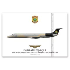EMBRAER ERJ-145LR, POLÍCIA FEDERAL BR, PR-DPF