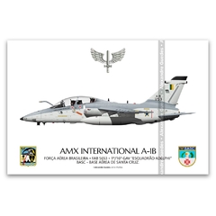 AMX INTERNACIONAL A-1B, FAB 5653, 1º/16º GAV