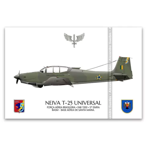 NEIVA T-25 UNIVERSAL, FAB 1930, 5º EMRA