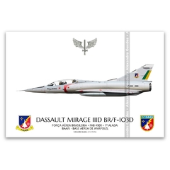 DASSAULT MIRAGE IIID BR/F-103D, FAB 4900, 1ª ALADA