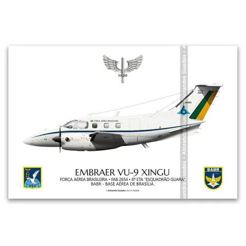 EMBRAER EMB-121 / VU-9, FAB 2654, 6º ETA