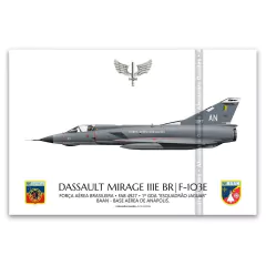 DASSAULT MIRAGE IIIE BR/F-103E FAB 4927, 1º GDA