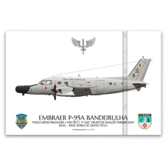 EMBRAER P-95A BANDEIRULHA, FAB 7057, 1º GAE