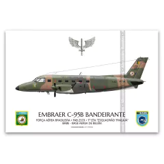 EMBRAER C-95B BANDEIRANTE, FAB 2319, 1º ETA