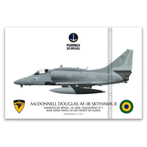 McDONNELL DOUGLAS AF-1B SKYHAWK II, N-1008