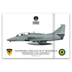 McDONNELL DOUGLAS AF-1C SKYHAWK II, N-1021