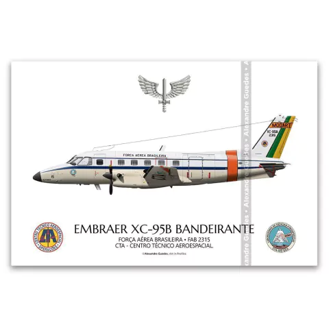 EMBRAER XC-95B BANDEIRANTE, FAB 2315, CTA
