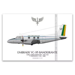 EMBRAER YC-95 BANDEIRANTE, FAB 2130, CTA