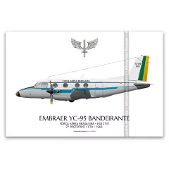 EMBRAER YC-95 BANDEIRANTE, FAB 2131, CTA