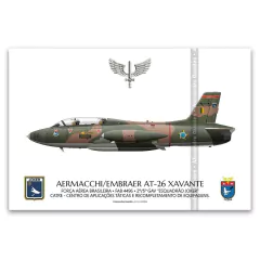 AERMACCHI/EMBRAEAT-26 XAVANTE, FAB 4496, 2º/5º GAv