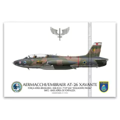 AERMACCHI&#x2F;EMBRAER, AT-26 XAVANTE, FAB 453, 1º GDA