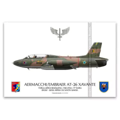 AERMACCHI/EMBRAER, AT-26 XAVANTE, FAB 4554, 5º