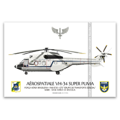 AEROSPATIALE VH-34 SUPER PUMA, FAB 8735, 3º/8º GAV