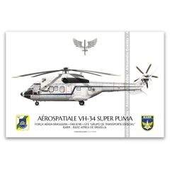 AEROSPATIALE VH-34 SUPER PUMA, FAB 8740, 3º/8º GAV