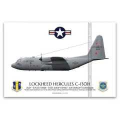 LOCKHEED HERCULES C-130E, USAF 64-10948