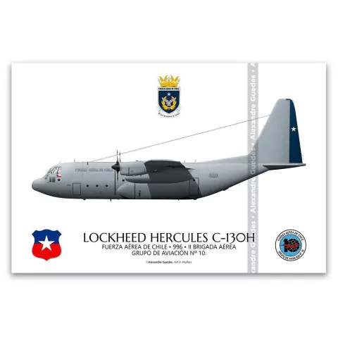 LOCKHEED HERCULES C-130H, FAC 996