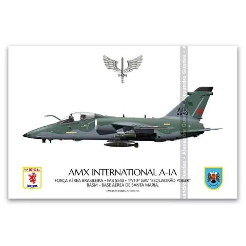 AMX INTERNACIONAL A-1A, FAB 5540, 1º/10º GAV
