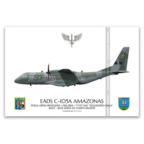 EADS C-105A AMAZONAS, FAB 2804, 1º/15º GAV
