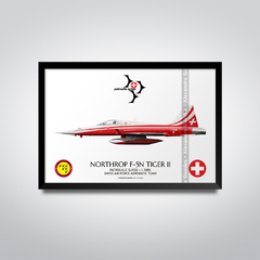 NORTHROP F-5N TIGER II, PATROUILLE SUISSE, J-3086. - comprar online