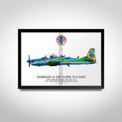 Poster A-29A Super Tucano, FAB 5719: The Power of the Smoke Squadron. on internet