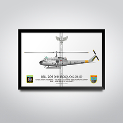 Bell 205 D/H Iroquois SH-1D, FAB 8531, 2º/10º GAV - Esquadrão Pelicano - comprar online