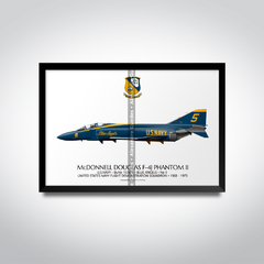 McDonnell Douglas F-4J Phantom II, U.S NAVY, BuNo 153876, Blue Angels 5 en internet