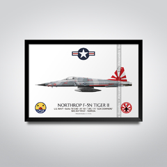 NORTHROP F-5N TIGER II, U.S. NAVY, BuNo 761548, AF 101, VFC-111. - comprar online