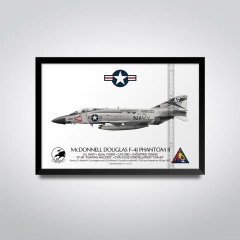 MCDONNELL DOUGLAS F-4J PHANTOM II, U.S NAVY, BuNo 155800, SHOWTIME 100/NG. - comprar online