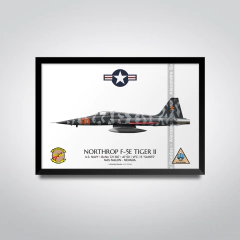 NORTHROP F-5E TIGER II, U.S. NAVY, BuNo 721387, AF 00, VFC-13. - comprar online