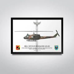 Bell 205 D/H Iroquois UH-1H, FAB 8674, 5º/8º GAV - Esquadrão Pantera - comprar online