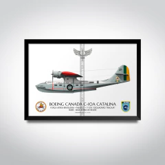 C-10A Catalina Seaplane Poster FAB 6527 | The Angel of the Amazon of the FAB on internet