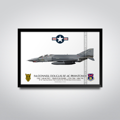 MCDONNELL DOUGLAS RF-4C PHANTOM II, USAF, S/N 64-1047, 117th TRW, 106th TRS. - comprar online