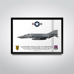 MCDONNELL DOUGLAS RF-4C PHANTOM II, USAF, S/N 64-1047, 117th TRW, 106th TRS. - comprar online