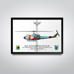 Bell 205 D/H Iroquois SH-1D, FAB 8530, 1º/8º GAV - Esquadrão Falcão - comprar online