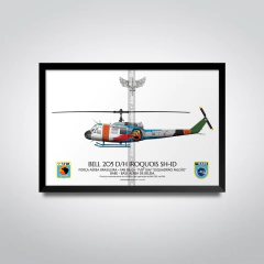 Bell 205 D/H Iroquois SH-1D, FAB 8530, 1º/8º GAV - Esquadrão Falcão - buy online