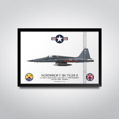 NORTHROP F-5N TIGER II, U.S. NAVY, BuNo 761547, 105, VFC-111. - comprar online