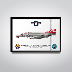 MCDONNELL DOUGLAS F-4B PHANTOM II, U.S. NAVY, BuNo 153019, VF-111 - comprar online