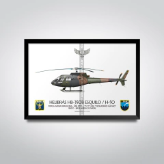 Helibrás HB-350B Esquilo / H-50, FAB 8771, 1º/11º GAV - Esquadrão Gavião - comprar online