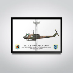 Bell 205 D/H Iroquois UH-1H, FAB 8657, 1º/8º GAV - Esquadrão Falcão - buy online