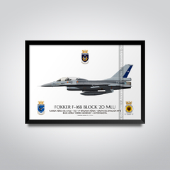 FOKKER F-16B BLOCK 20 MLU - FACH 732 - comprar online